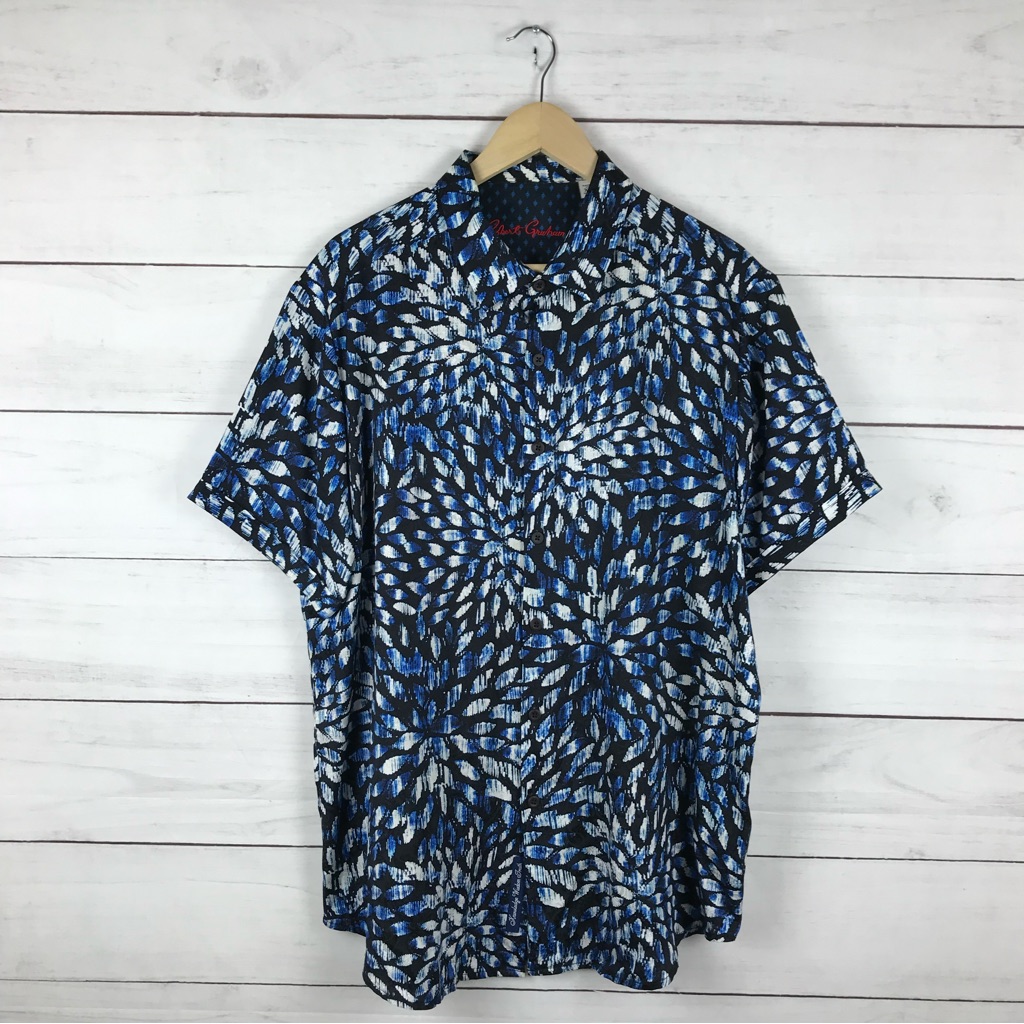 Robert Graham Pebble Beach Silk Button Shirt